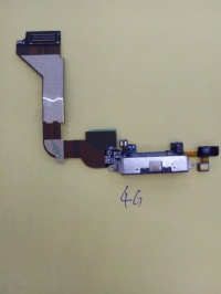 flex cable For iPhone 4 USB Port Dock Connector Charging Charger
